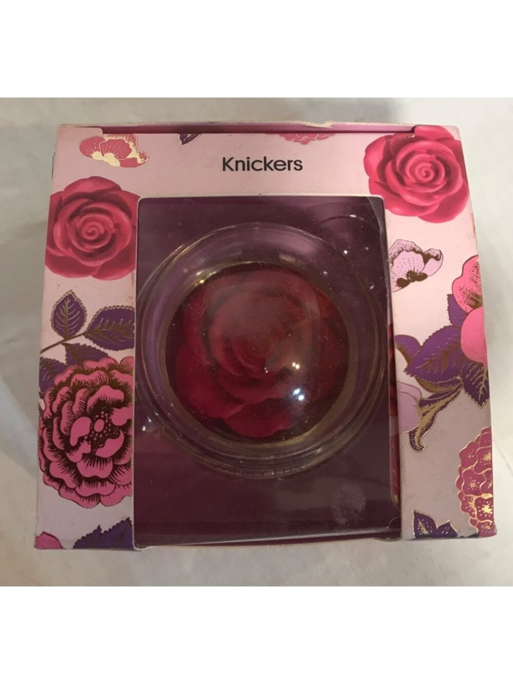 Winky Lux Cream Blush Cheeky Rose Knickers Shade 3D Floral Design